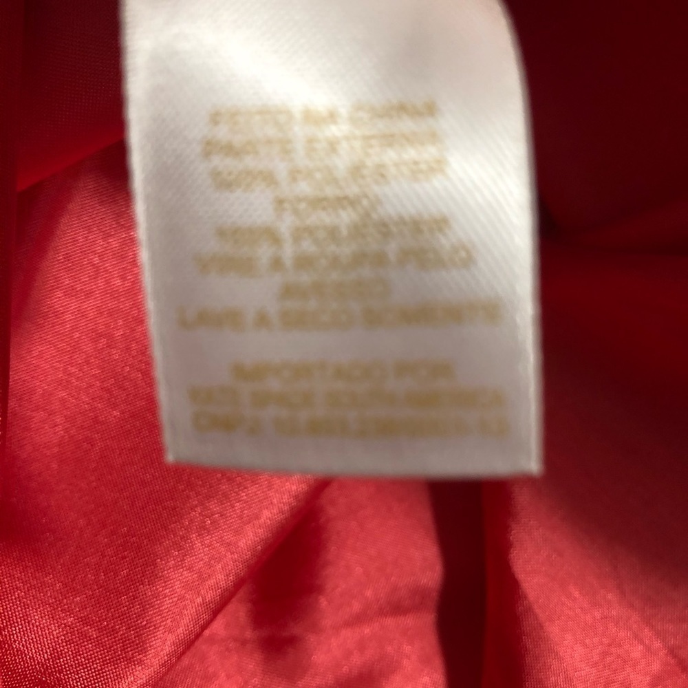 Kate Spade  Red Dress Size 4 Beaded Neckline - Picture 13 of 16